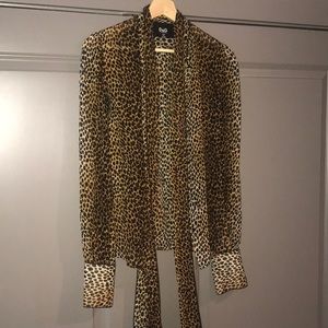 Leopard Print Dolce Blouse